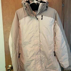 L.L.Bean Rugged Ridge Parka – Women’s Medium – Chalk Gray – Excellent Condition